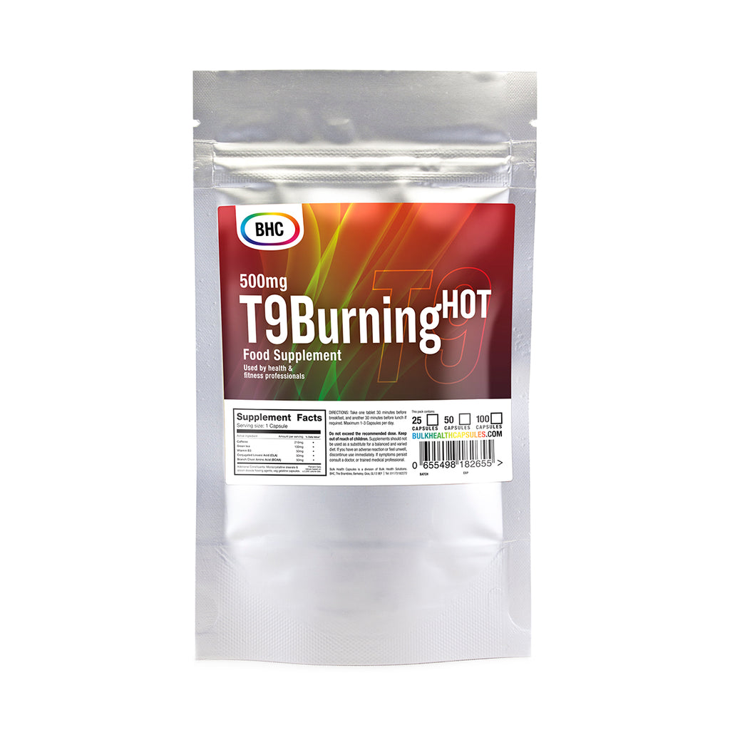 T9's Burning Hot | T9 Food Supplements | BHC - Bulkhealthcapsules