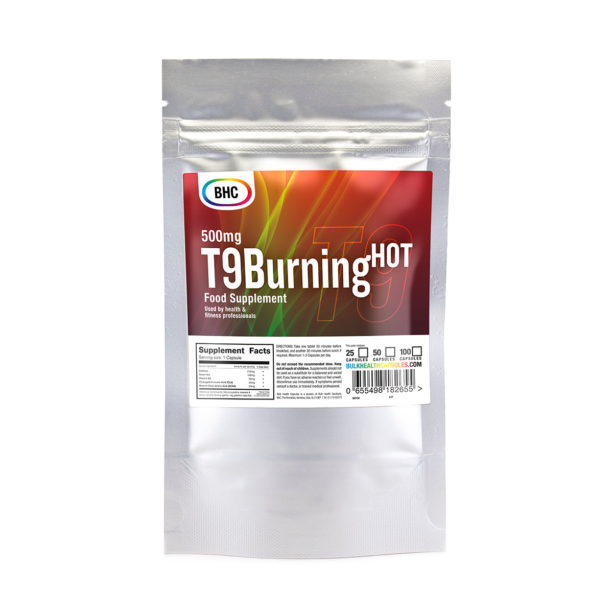 T9 Weight Management - Vitamin B3 Energy & Metabolism Support - Bulkhealthcapsules 