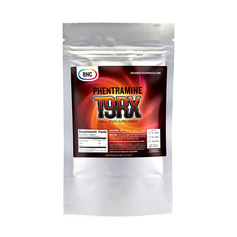 Phentramine T9-RX 50mg | Food Supplement | BHC - Bulkhealthcapsules 
